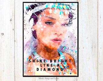 rihanna shine bright like a diamond mp3 download free